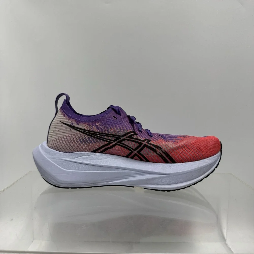 ASICS Megablast Red Purple Running Shoes 1013A170 Men's Size 5 / Women's 6.5